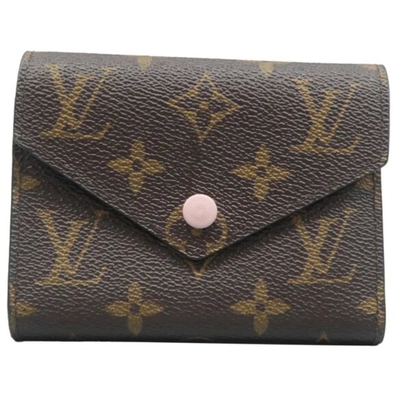 Louis Vuitton Handbags - 100% Authentic Louis Vuitton Victorine Brown Monogram Canvas Wallet